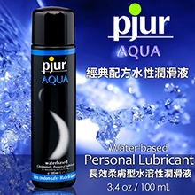 德國Pjur-Aqua長效柔膚型水溶性潤滑劑 100ml(特...