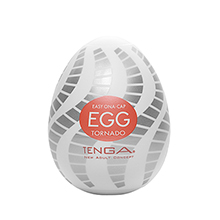 日本TENGA-EGG-016 TORNADO 螺旋鋸齒型自...