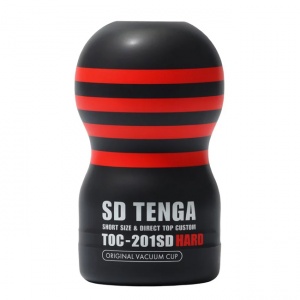 日本TENGA-迷你版自慰巔峰真空杯 強韌版-黑色-TOC-201SDH(特)