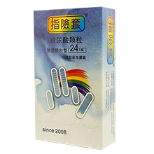 指險套24入裝-玻尿酸顆粒 保濕顆粒型(特)